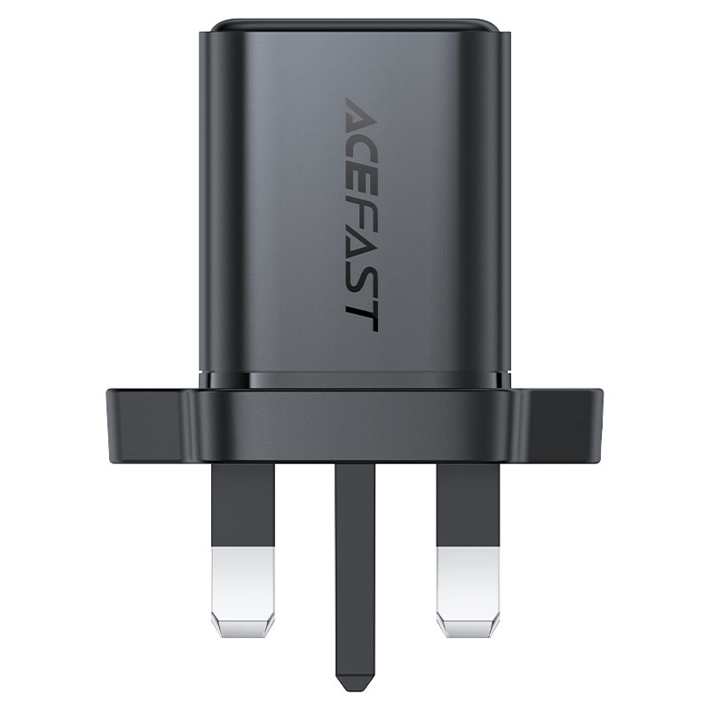 AceFast | 18493 | A127 | PD30W Gan (Usb C) Charger | UK | Black AceFast | 18493 | A127 | PD30W Gan (Usb C) Charger | UK | Black